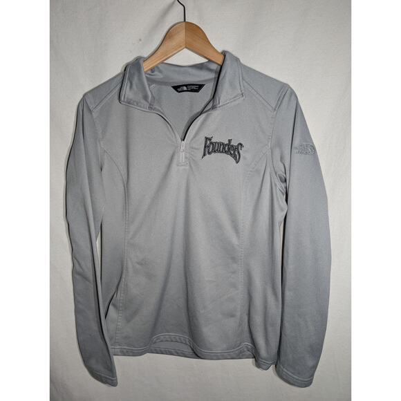 Founders Brewing Co Womens North Face Long Sleeve 1/4 Zip Sz M Grand Rapids MI - Picture 3 of 7